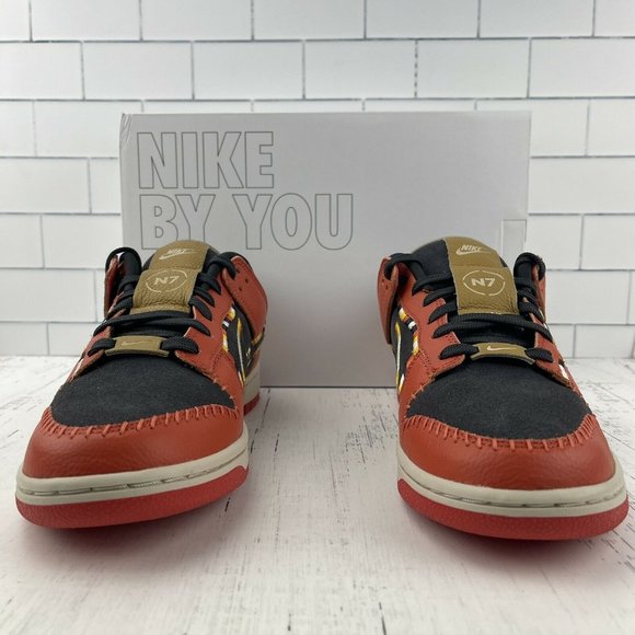 Nike Dunk Low Size 9.5 Mens N7‎ Lauren Schad Chicago Red White Black Womens 11 main image 11